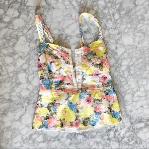 Free People Candy Coated Bustier Corset Top